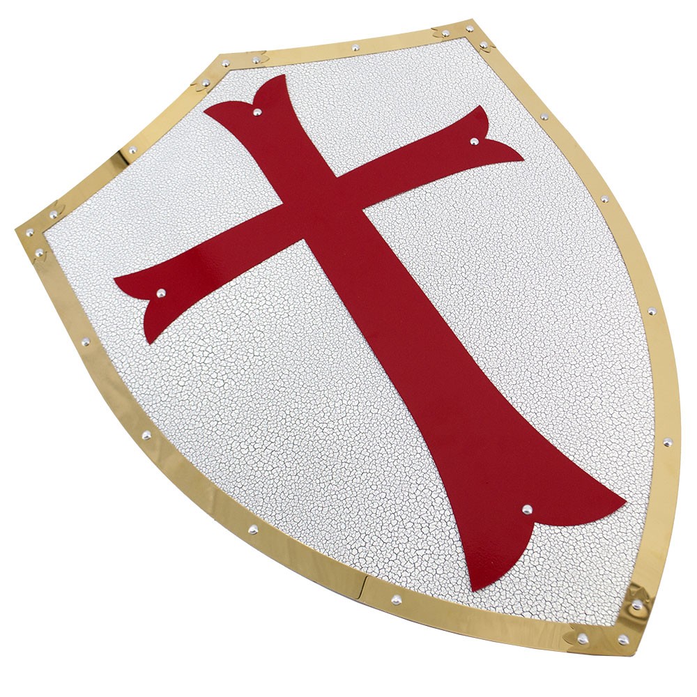 Escudo Templario bordes dorados