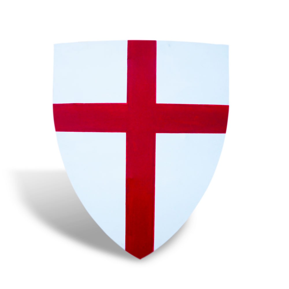 Escudo templario funcional Cruz recta