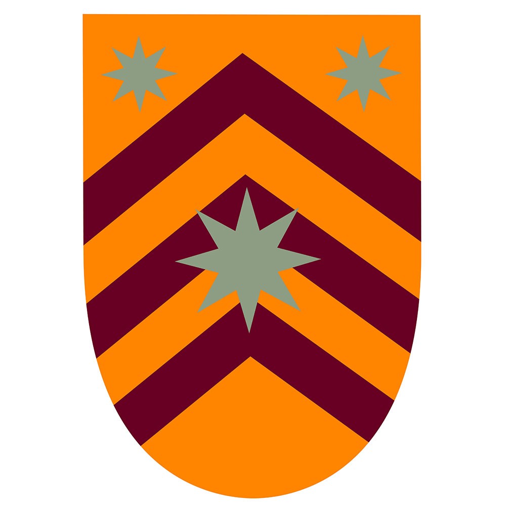 Estandarte Medieval Estrellas  sobre barras