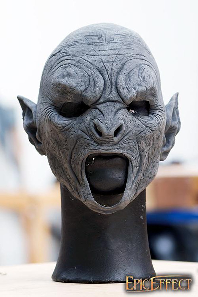 Máscara Orco Carnal, sin pintar