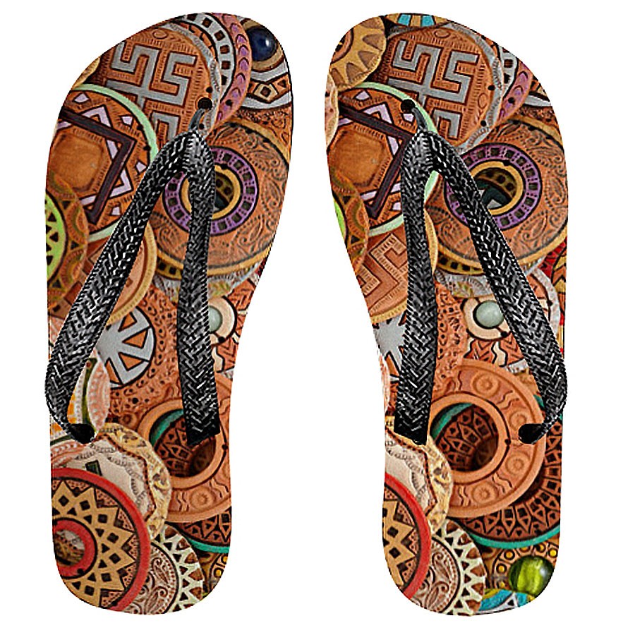 Chanclas verano con Runas Celtas