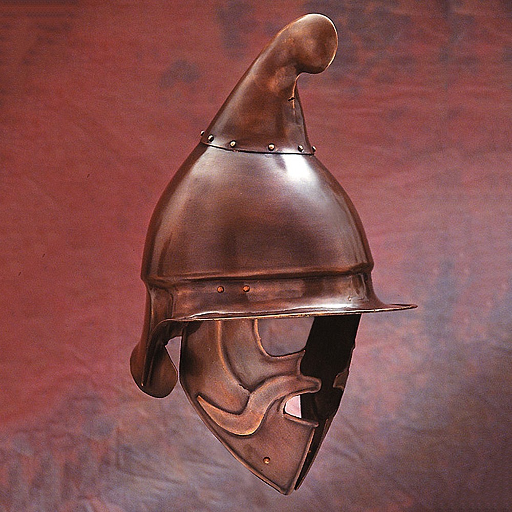 Casco Hoplita Ateniense acabado bronce