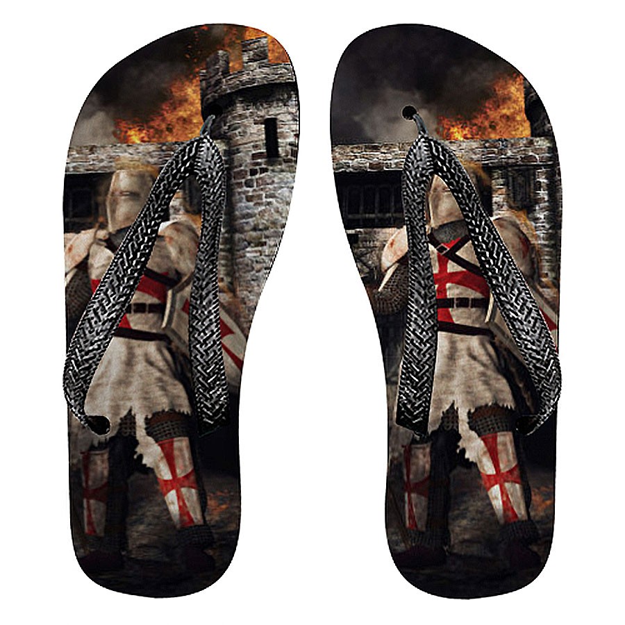 Chanclas verano Caballero Templario