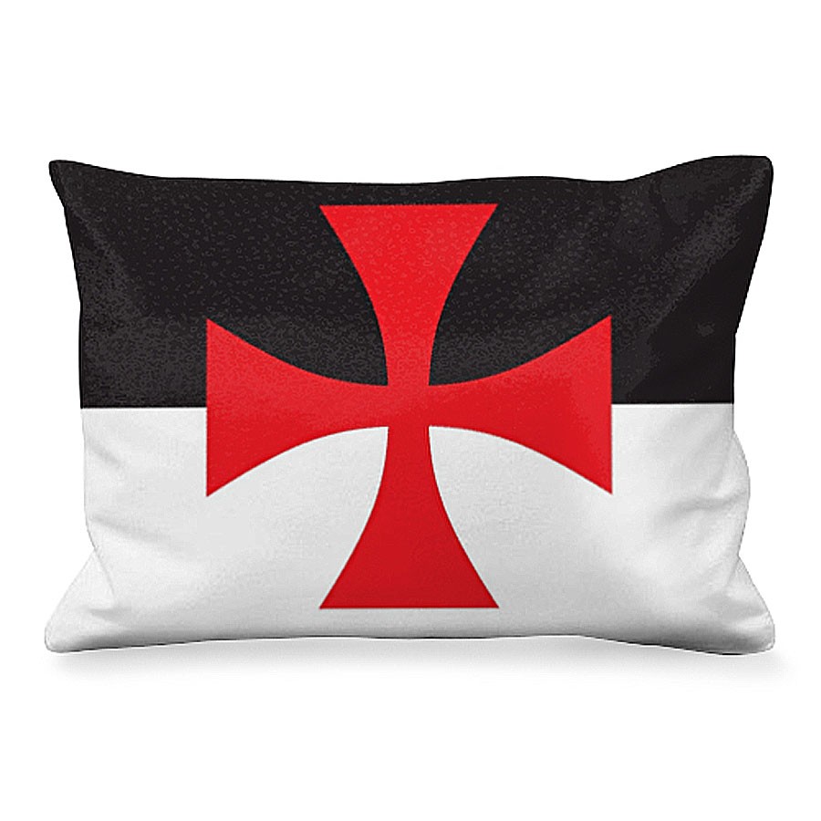 Cojín Rectangular Cruz de Malta de los Templarios