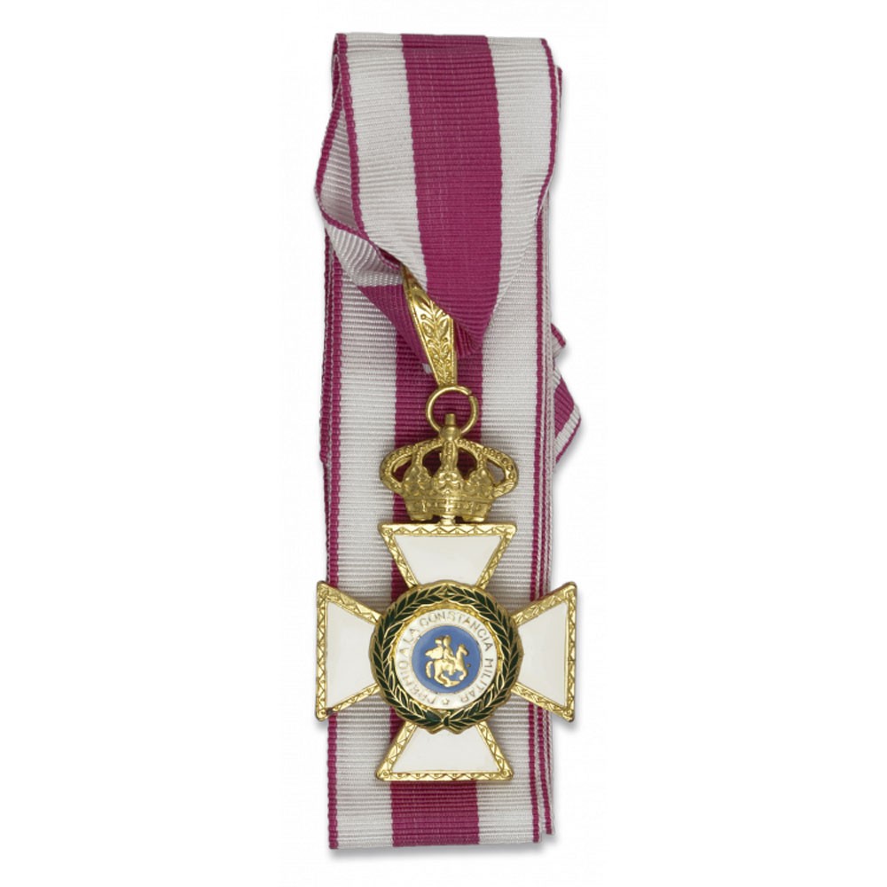 Medalla cruz Encomienda San Hermenegildo