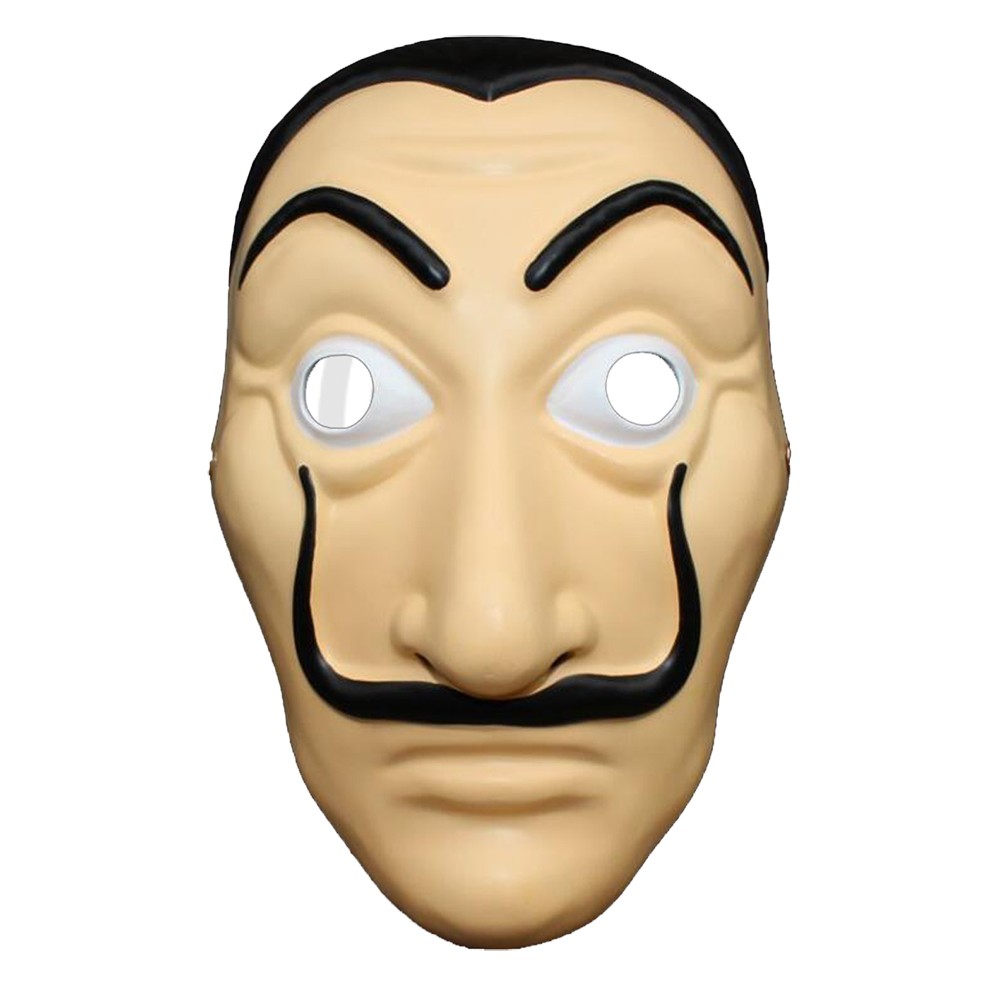 Máscara Salvador Dalí, La Casa de Papel