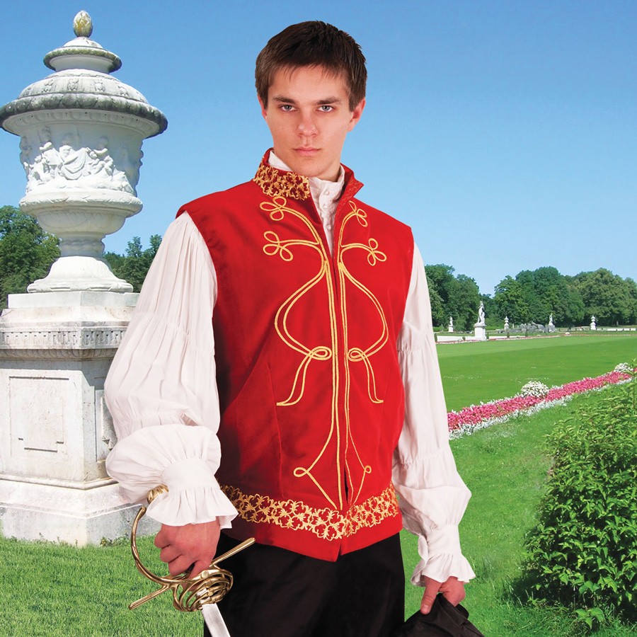 Chaleco de Cortesano Legendario en terciopelo