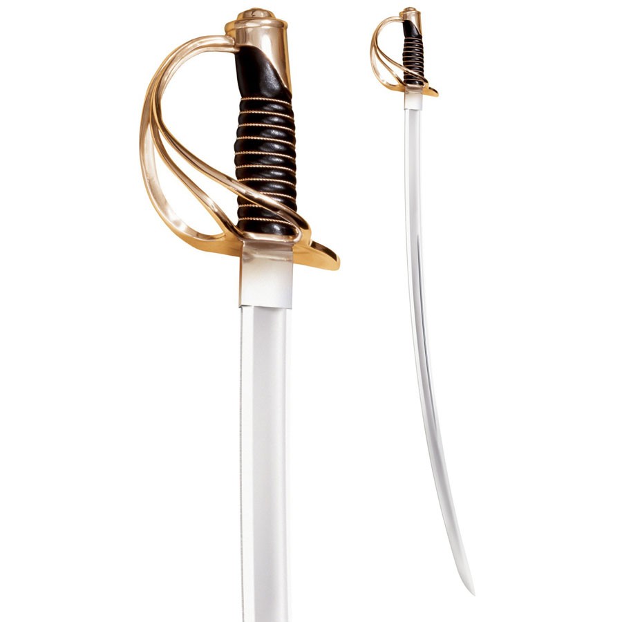 Sable Caballería pesada de los Estados Unidos, año 1860