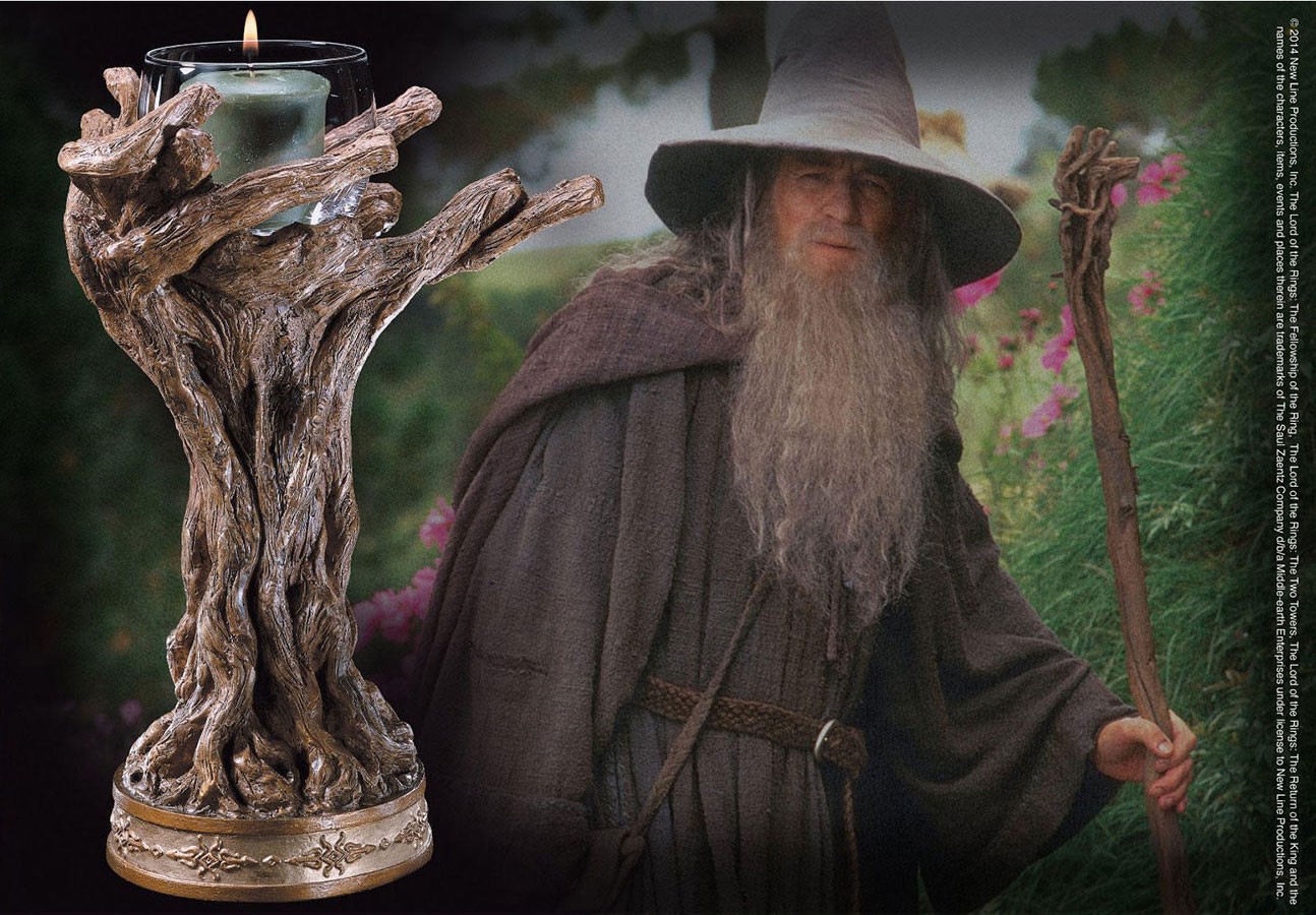Candelabro Bastón de Gandalf el Gris, El Señor de los Anillos