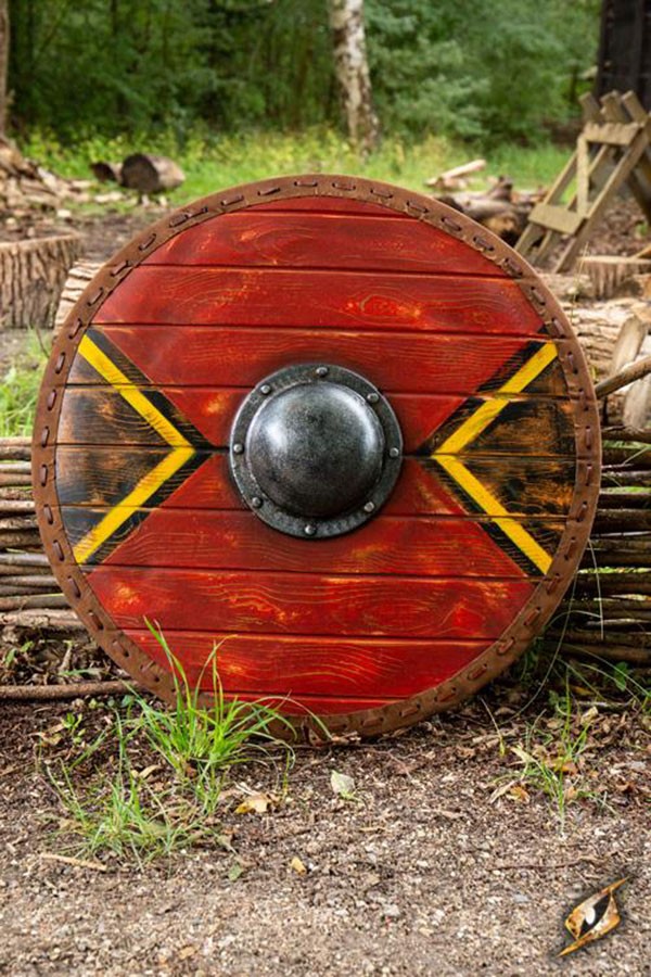 Escudo LARP Vikingo Thegn, látex
