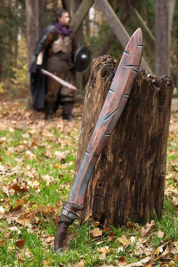 Falcata látex serie Battleword, LARP