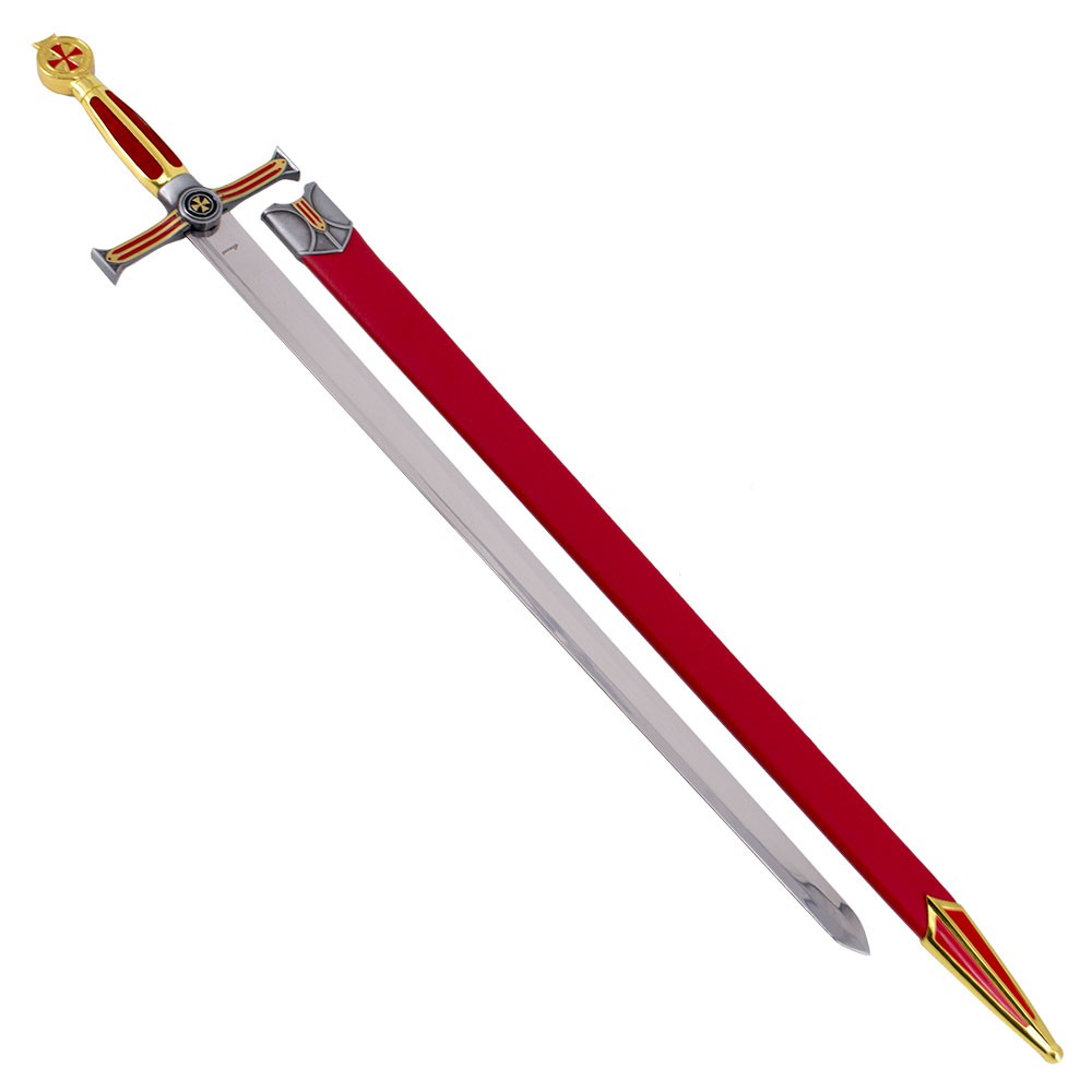 Espada Templaria cadete, puño terciopelo
