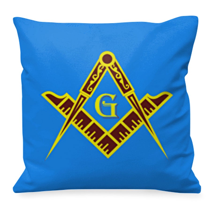 Cojín Escuadra y Compás Logias Masónicas
