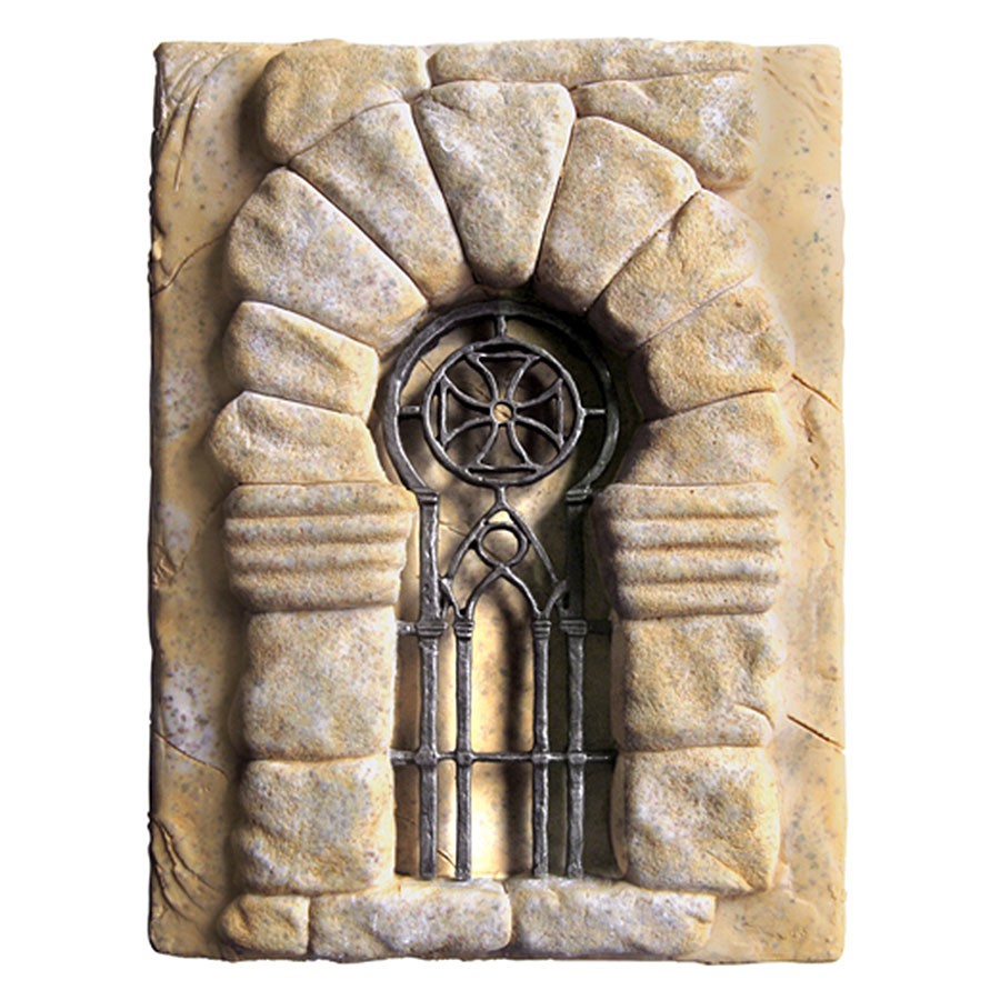 Huella Histórica Reja Cruz Templaria, 20 x 15 cm.