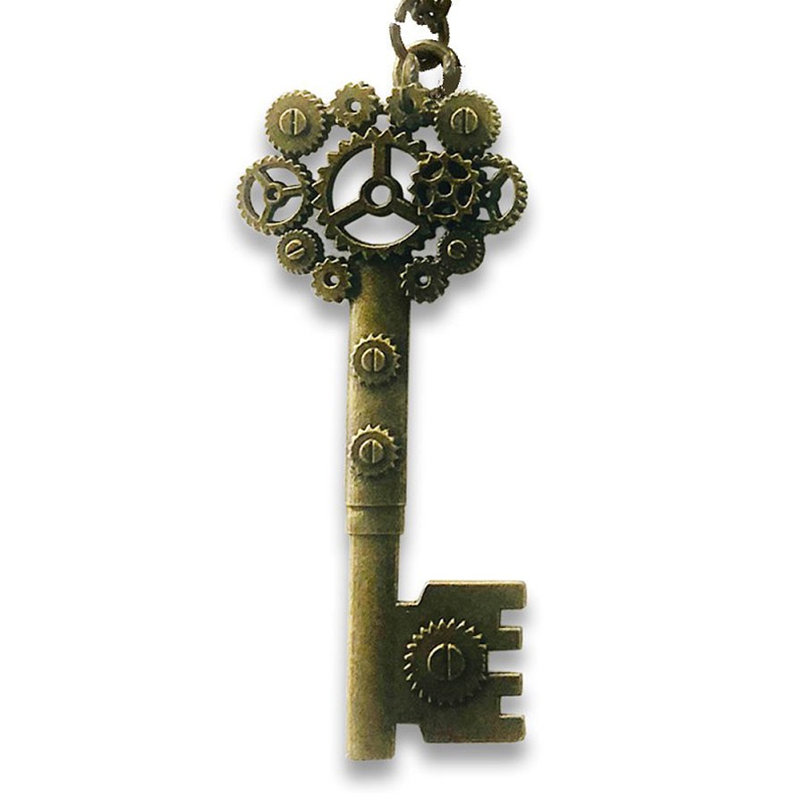 Colgante Llave con rodamientos SteamPunk
