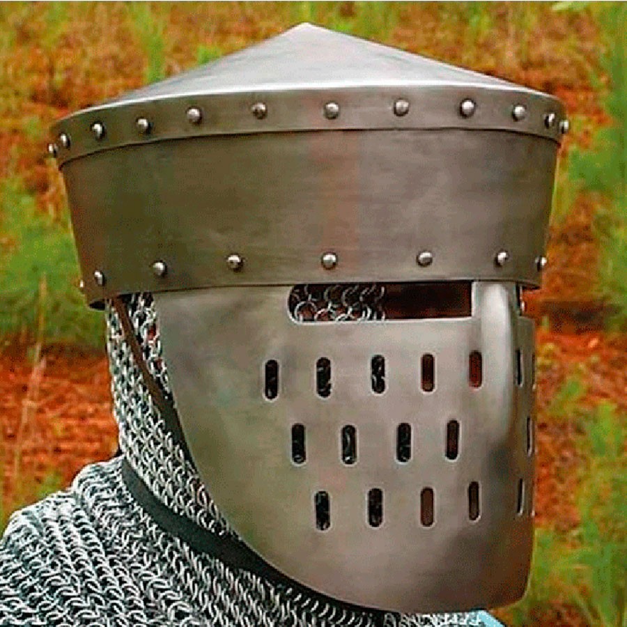 Yelmo Caballero Medieval de transición