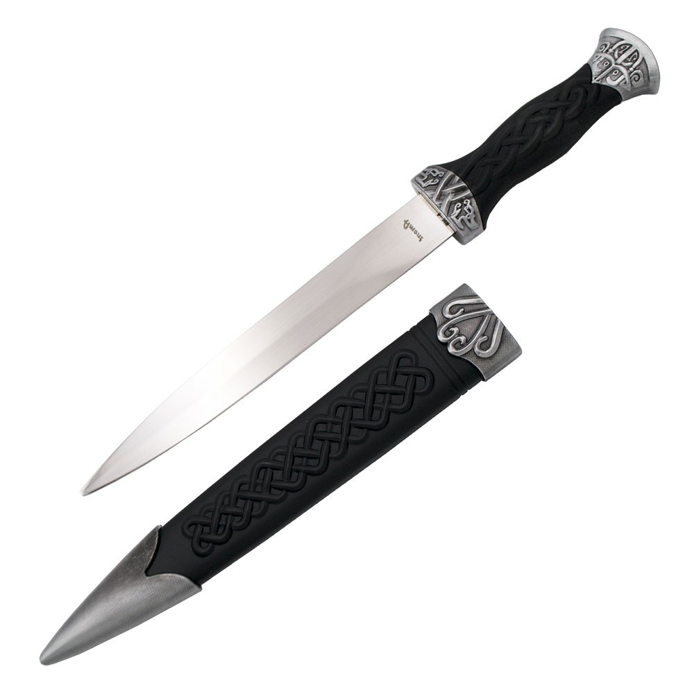 Daga Celta con patrón trenzado