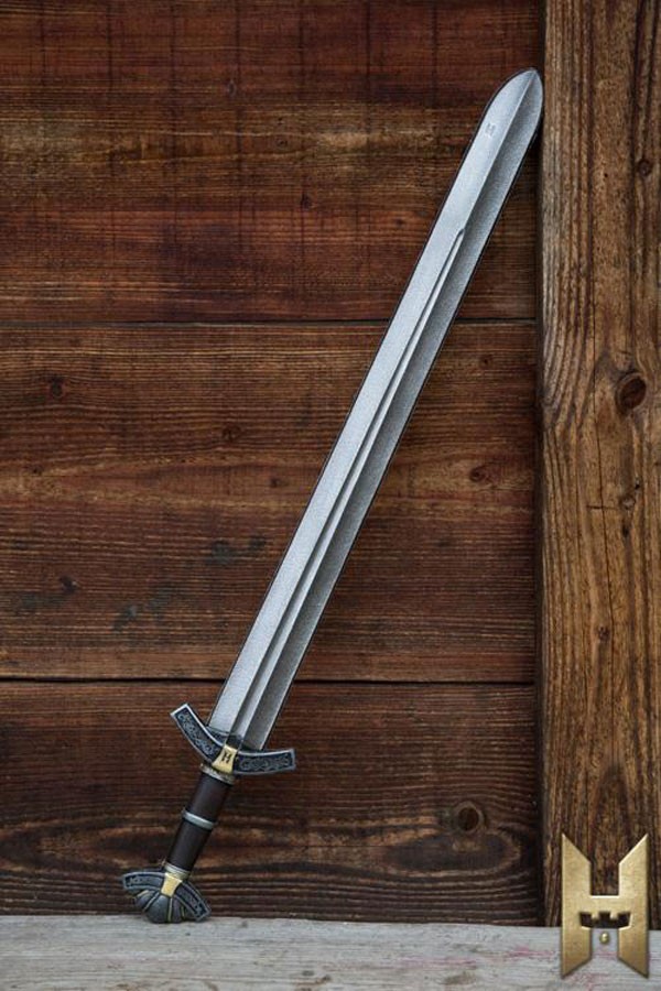 Espada vikinga Dreki serie Stronghold 85cm, color metal