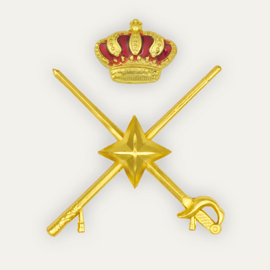 Hombrera general de brigada para uniforme