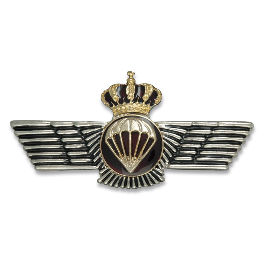 Roquiski metálico paracaidista