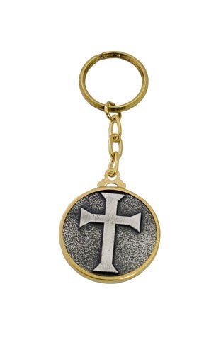Llavero cruz teutónica