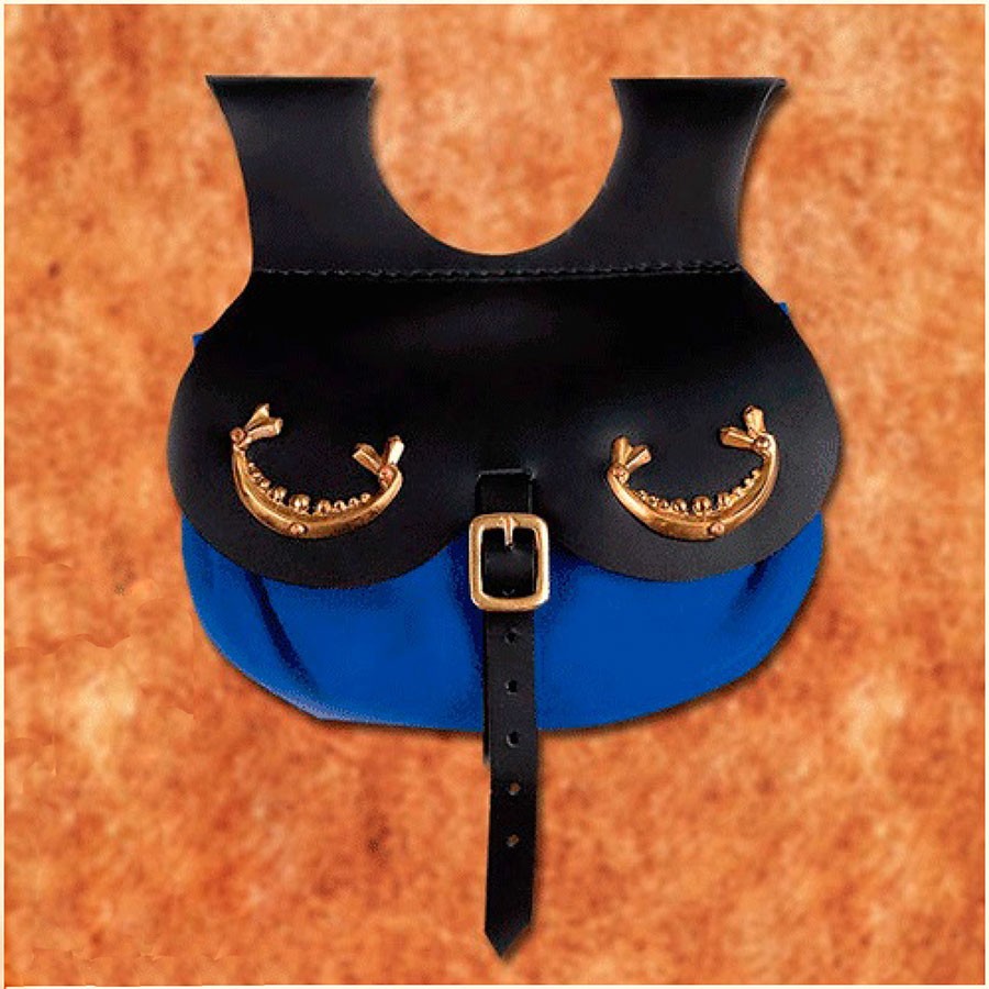 Bolso vikingo modelo Thane, color azul