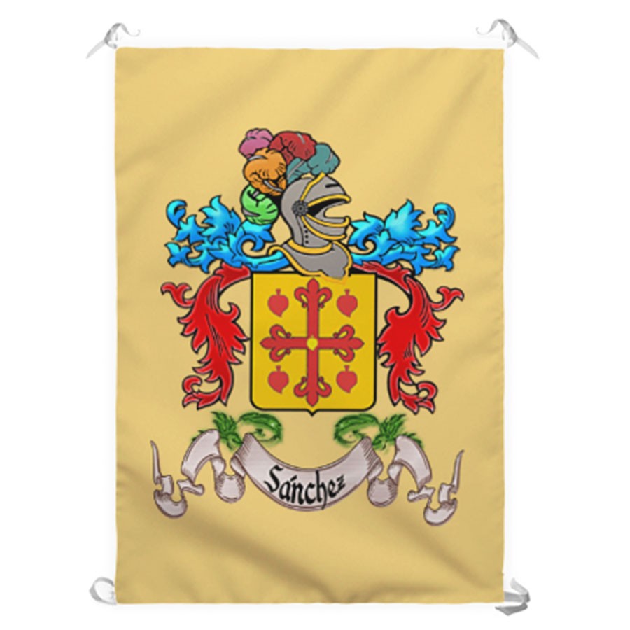 Estandarte Medieval 1 Apellido Personalizado (70x100 cms.)