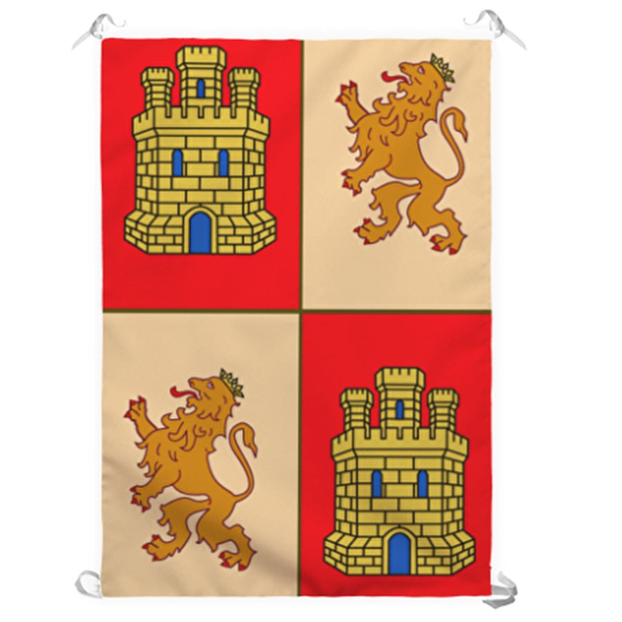 Estandarte Medieval Castilla y León (70x100 cms.)
