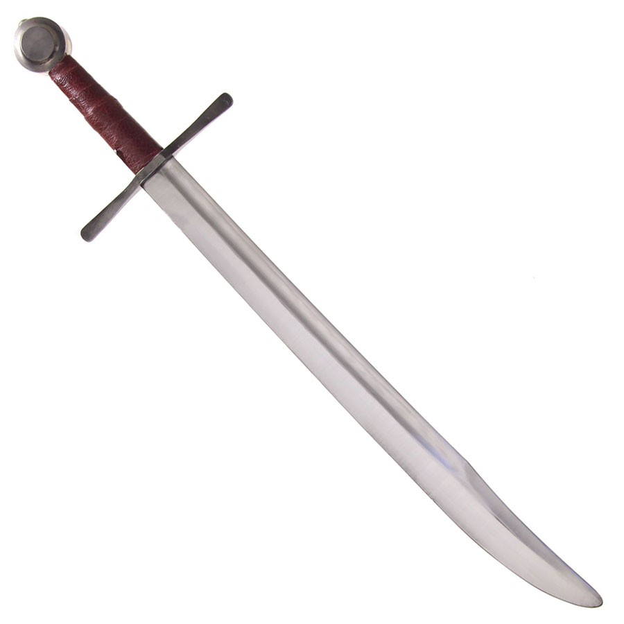 Espada medieval Gótica de combate tipo Falchion