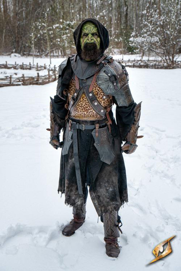 Armadura completa de Orco Asaltante, LARP