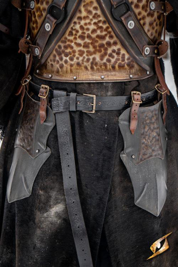 Escarcelas metálicas del Orco Asaltante, LARP