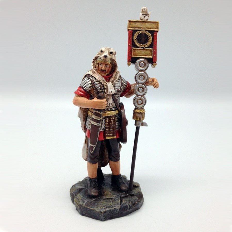 Miniatura de Soldado Pretoriano Romano (Altura 12 cm.)