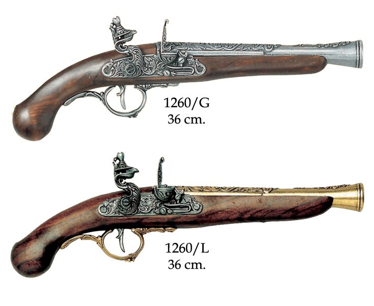 Pistola alemana, siglo XVII