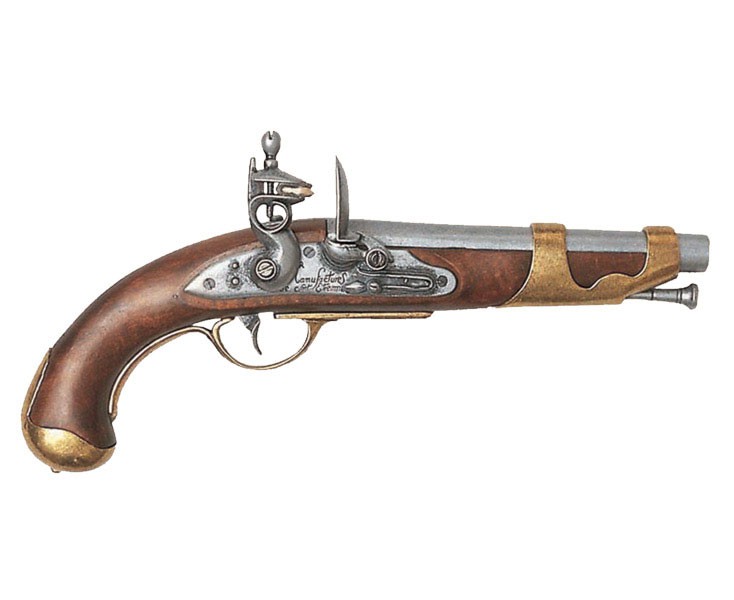Pistola de caballería francesa, 1800