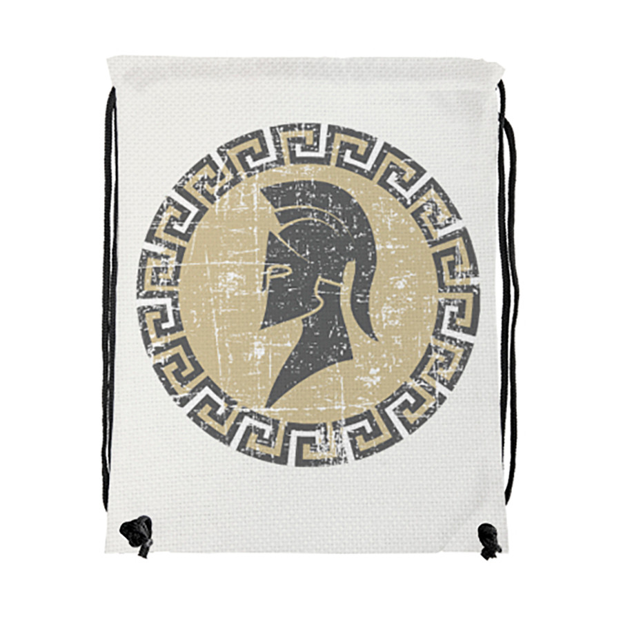 Mochila de cuerdas guerrero griego-espartano (34x42 cms.)