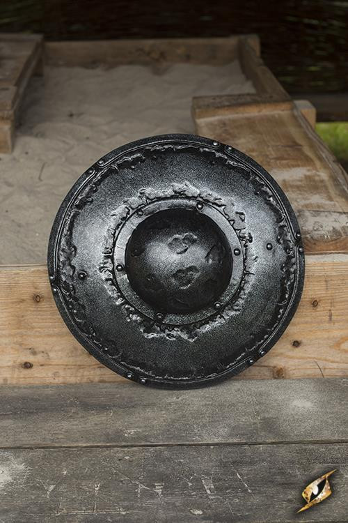 Broquel redondo medieval para LARP, ø 40 cm.