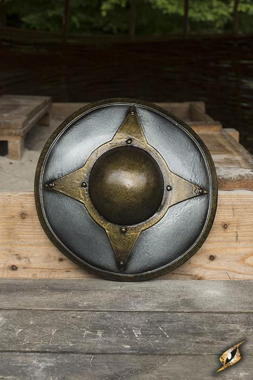 Broquel redondo estrella para LARP, ø 40 cm.