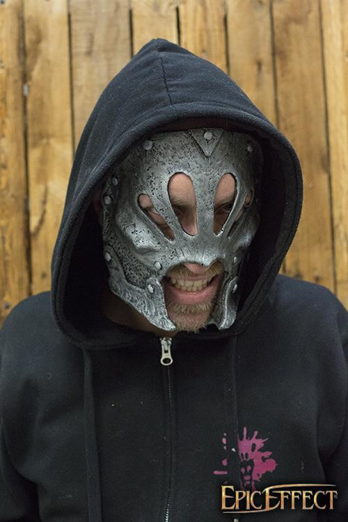 Máscara del enjaulado Silver Berserker