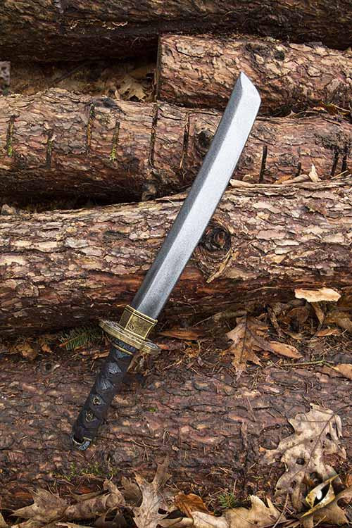 Wakizashi en látex para LARP, 60 cm.