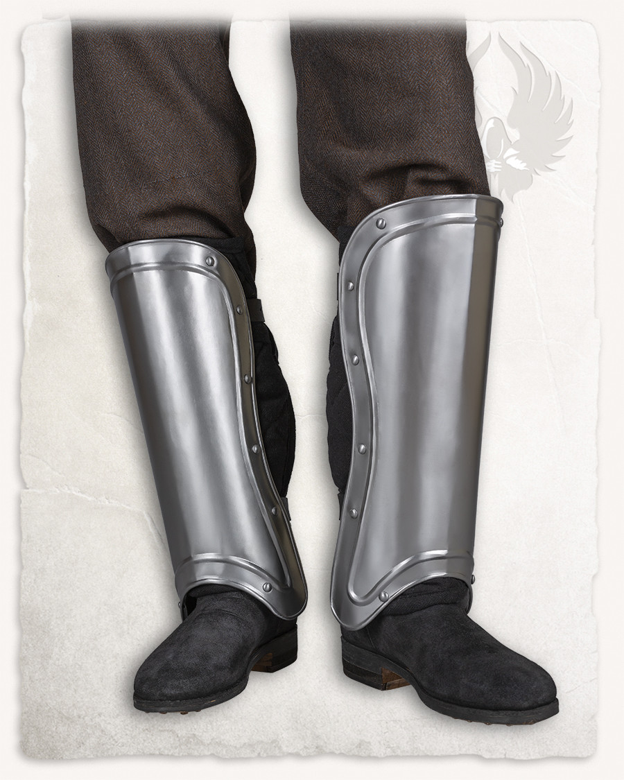 Grebas medievales Georg en acero pulido