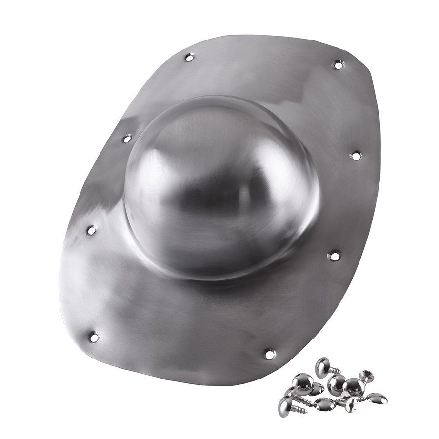 Umbo para escudo romano Tortuga, en acero