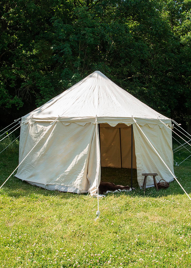 Carpa medieval redonda, 5 mts. diámetro