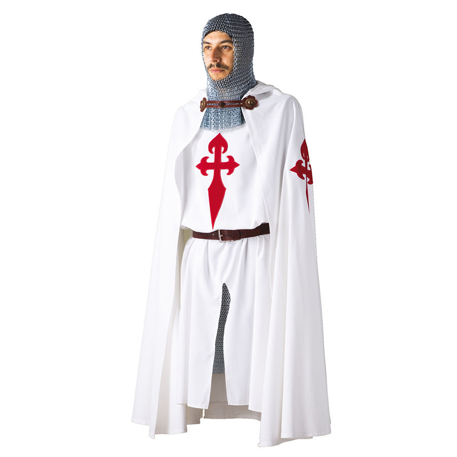 Capa Caballeros de Santiago con cruz bordada