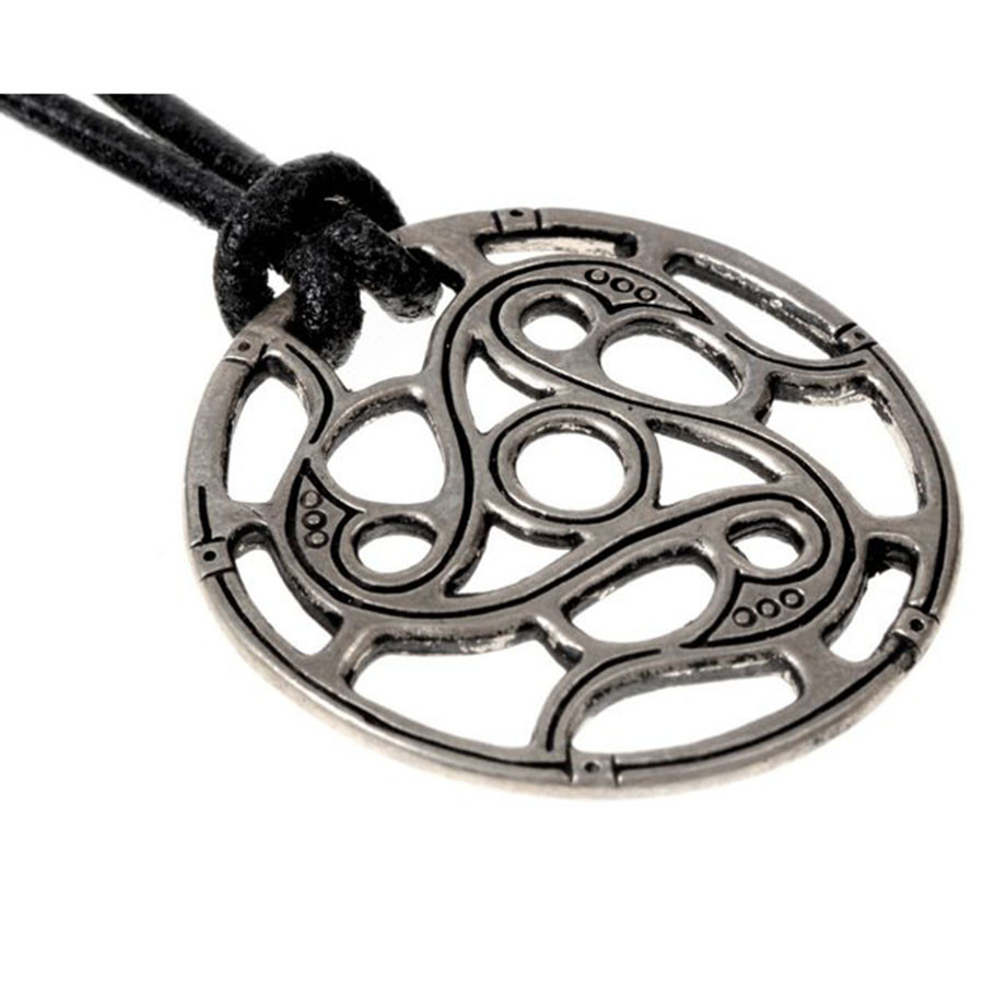 Colgante vikingo Serpiente período Vendel