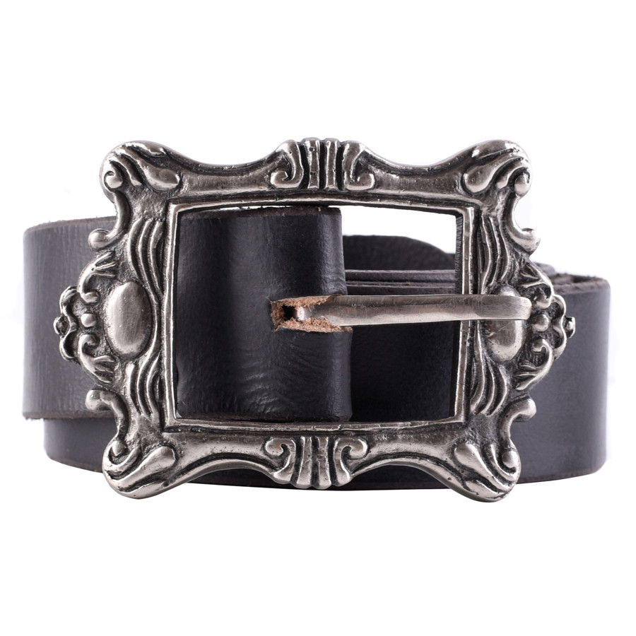 Cinturón pirata con hebilla envejecida, varios colores