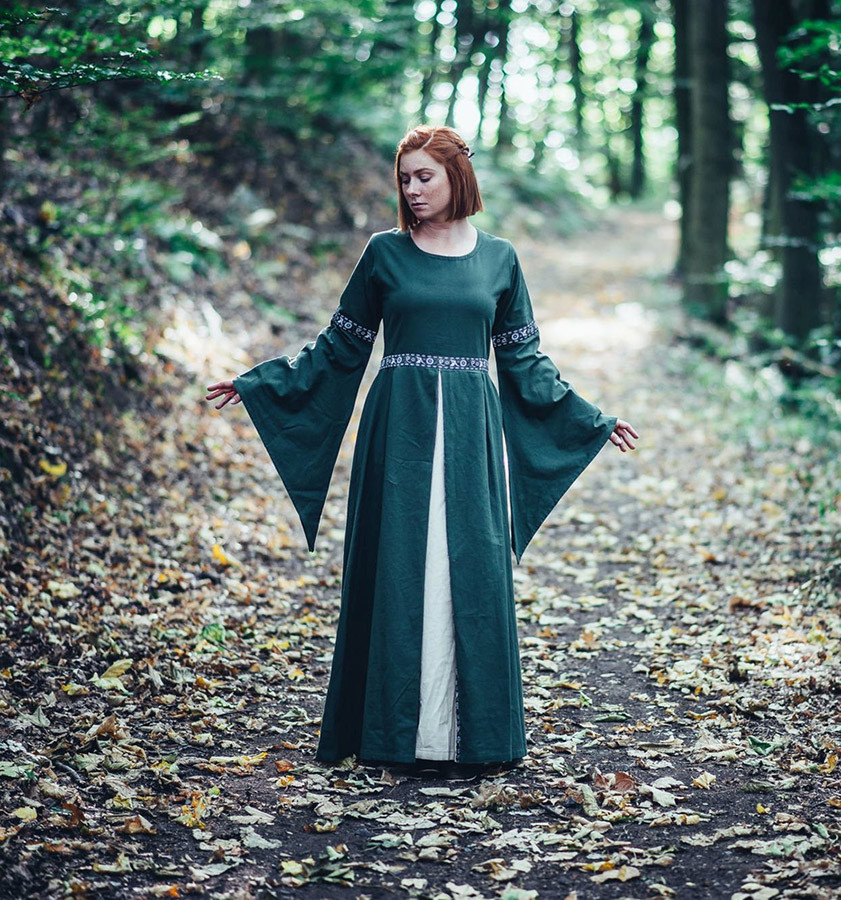 Vestido medieval otoño Ava