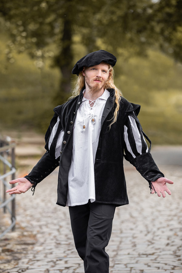 Chaqueta renacentista varios colores