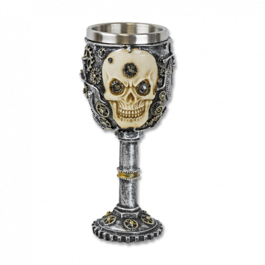 Copa Tole10 modelo Calavera SteamPunk
