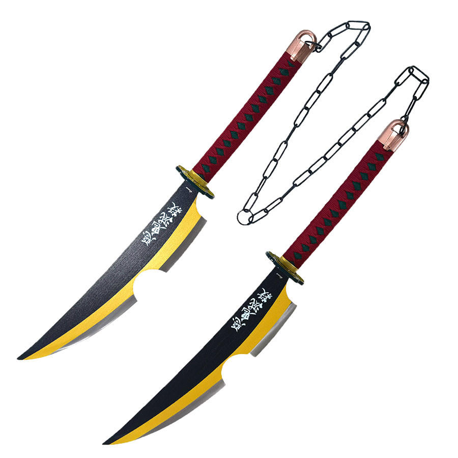 Espadas gemelas Tengen Uzui de Kimetsu no Yaiba