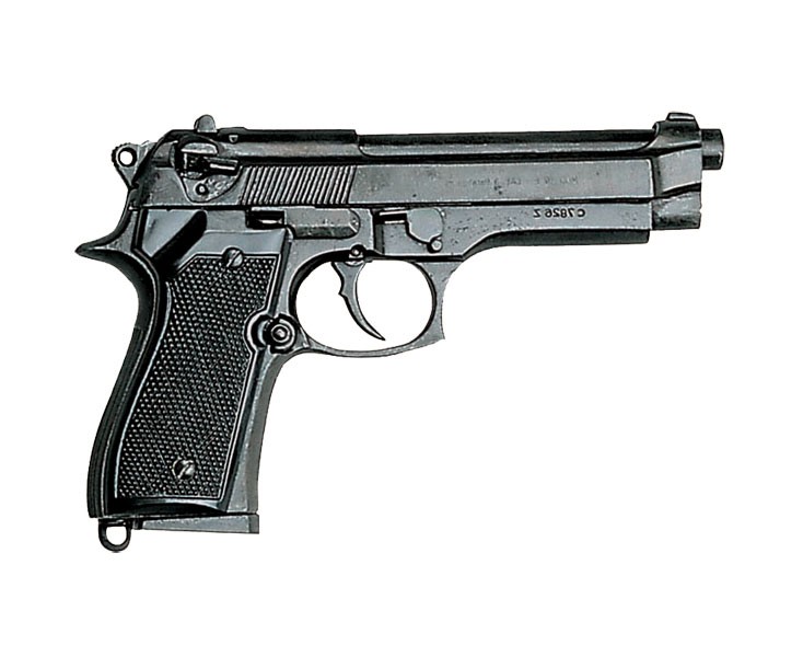 Pistola Beretta, 92 F 9 mm. Parabellum